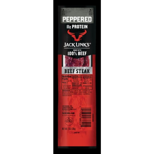 Jack Links Jack Link's Peppered Beef Steak 1 oz Packet 02028